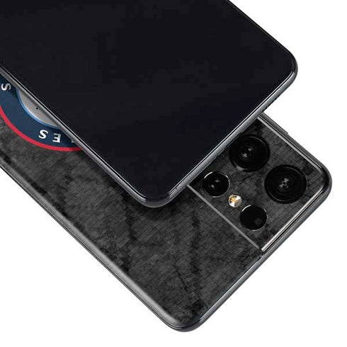 NBA Los Angeles Clippers Black Rust Galaxy S21 Ultra 5G Skin